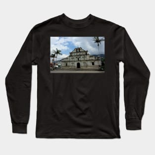 Guatemala - Lago Atitlan, Eglise Long Sleeve T-Shirt